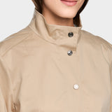 Marc Cain 3115 Jacket in Light Stone - outfit inspiration