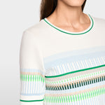 Marc Cain 4112 Sweater in Skyway New - styled look