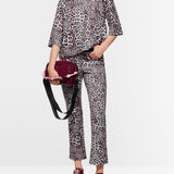 Marc Cain 4807 T-Shirt in Rhododendron - side view