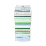 Marc Cain 7107 Skirt in Skyway New