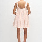 Matteau Babydoll Linen Mini Dress in Oasis