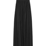 Matteau Empire Pintuck Bodice Dress in Black