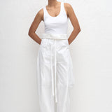 Matteau Classic Rib Tank in Chalk