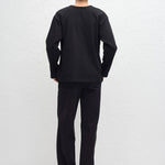 Matteau Long Sleeve Tee in Black - styled look