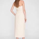 Anine Bing Meredith Skirt in Cream