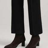 A Emery Meyer Boot in Mulch Suede