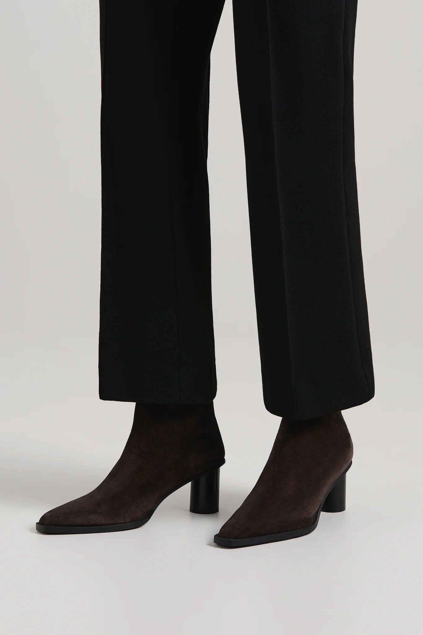 A Emery Meyer Boot in Mulch Suede