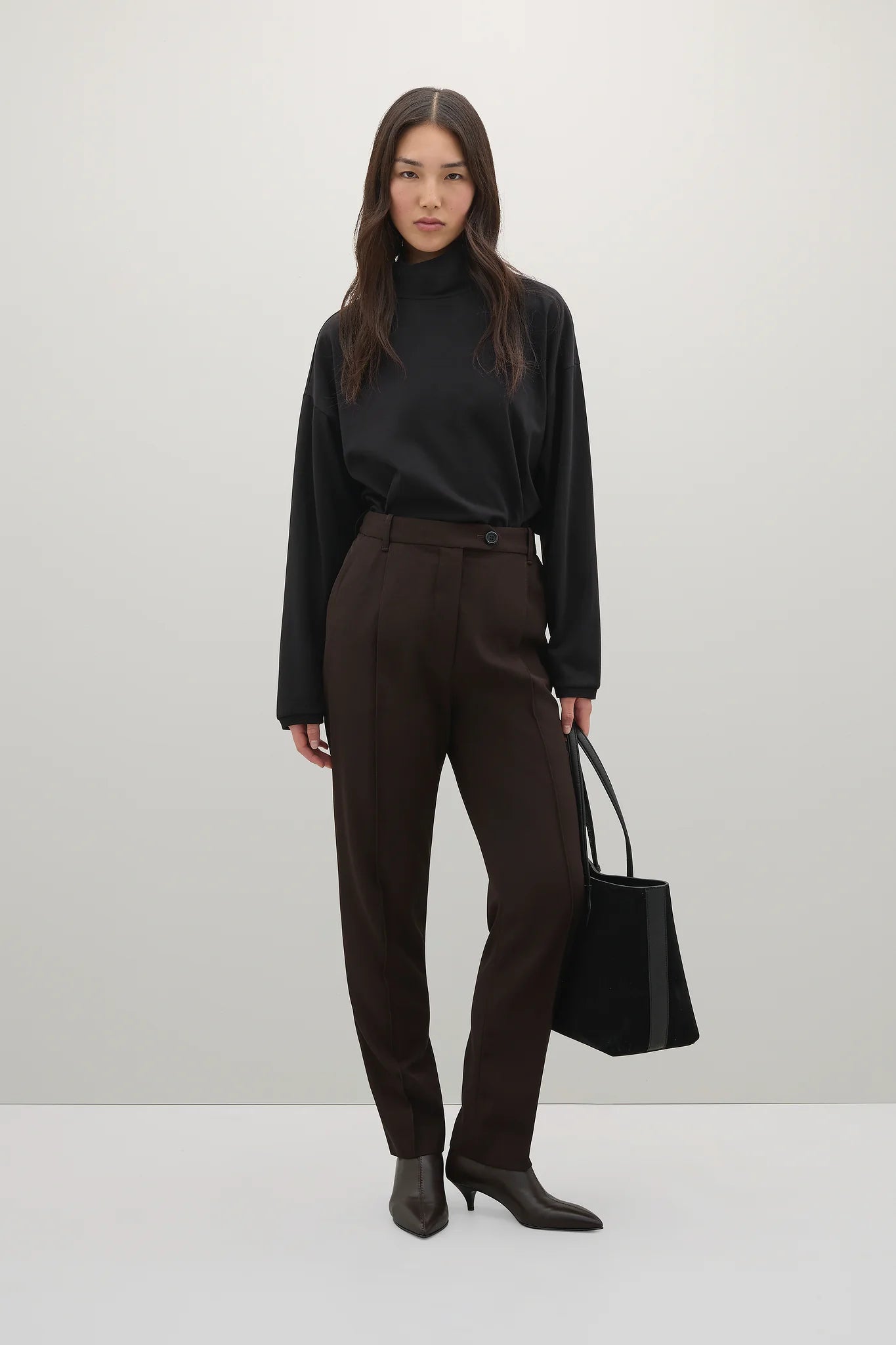 A Emery Miles Top in Black