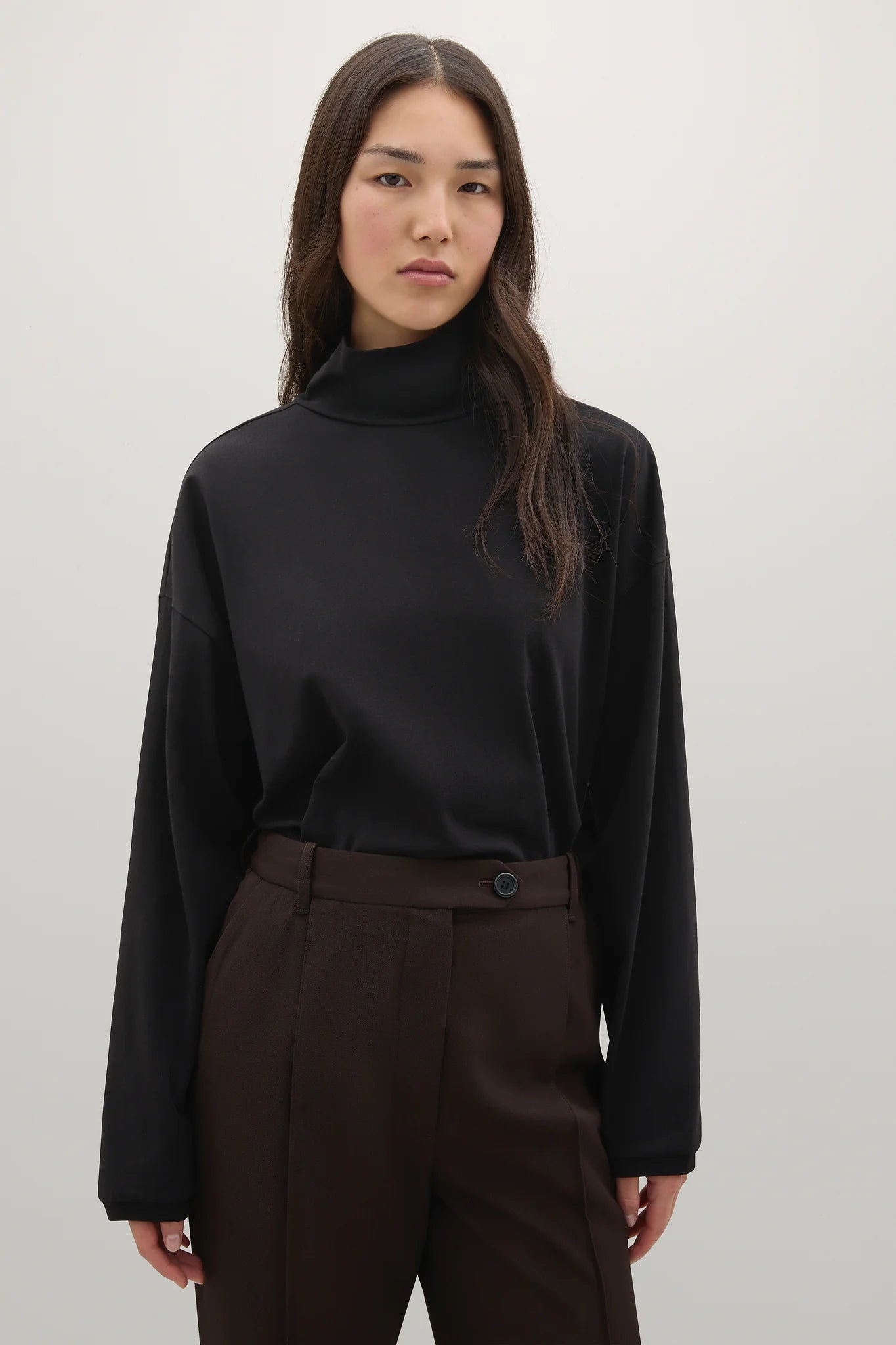 A Emery Miles Top in Black