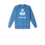 Isabel Marant Millyny Sweatshirt in Blue And Light Blue