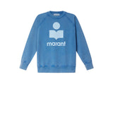 Isabel Marant Millyny Sweatshirt in Blue And Light Blue
