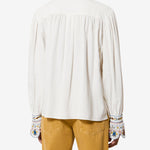 Isabel Marant Monique Top in Ecru - outfit inspiration