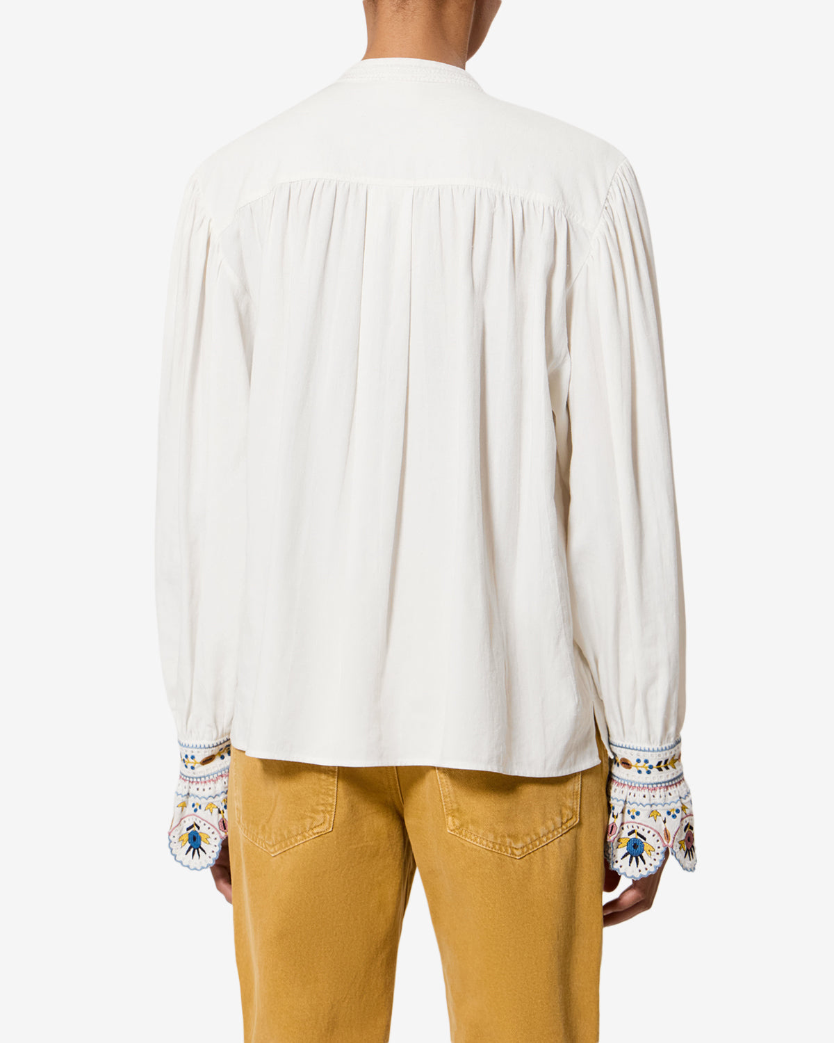 Isabel Marant Monique Top in Ecru - outfit inspiration