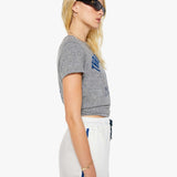 Mother The Boxy Goodie Goodie in Thrill Me Heather Grey