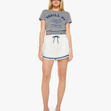 Mother The Boxy Goodie Goodie in Thrill Me Heather Grey