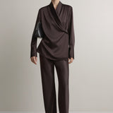A Emery Myrna Pant in Bistre