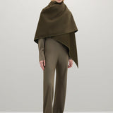 A Emery Myrna Pant in Deep Olive Green