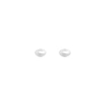 Nina Gordon Figure Studs XSMALL in Silver