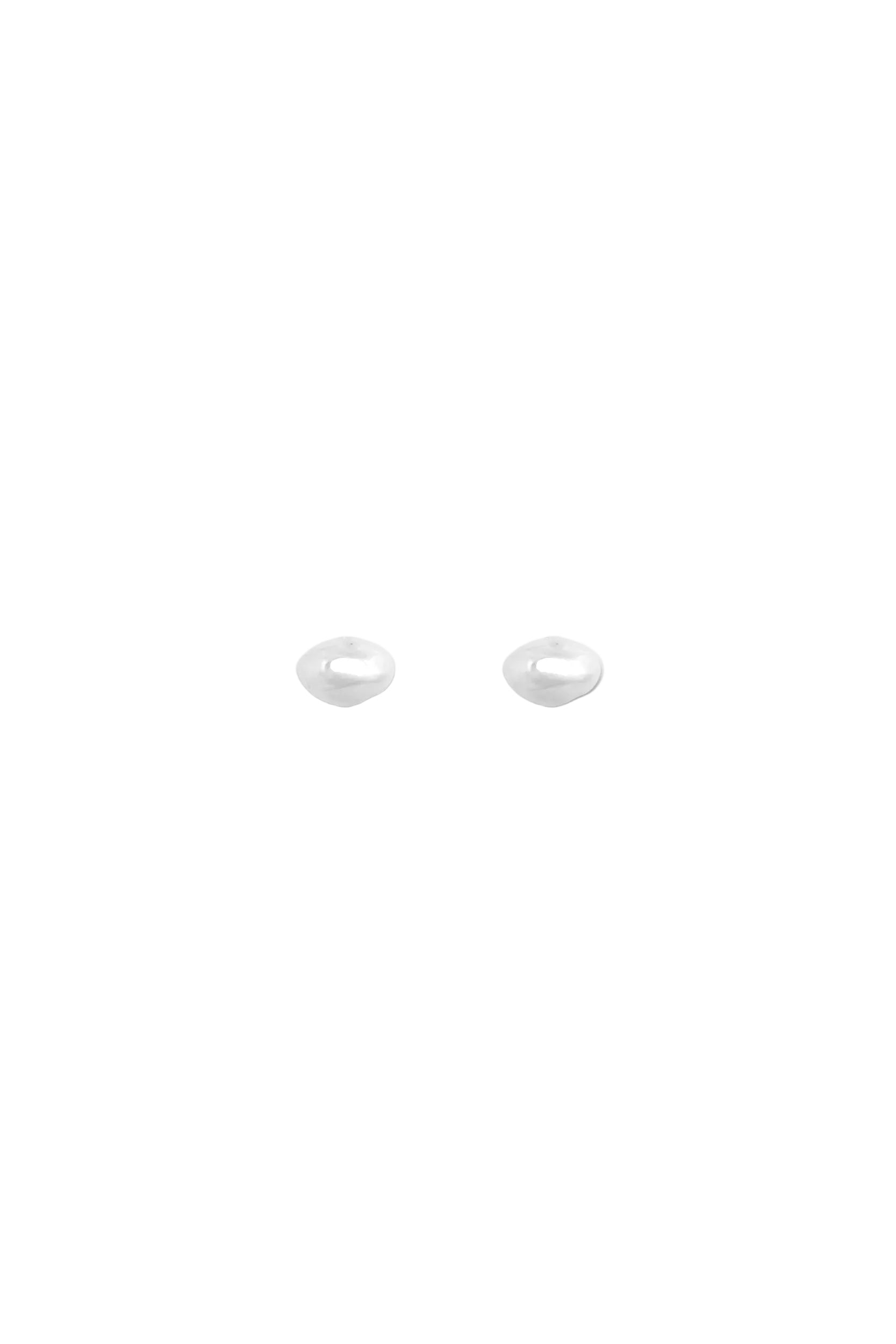 Nina Gordon Figure Studs XSMALL in Silver