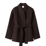 Almada Noorie Coat in Chocolate