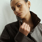 One of Others Ares Bomber in Espresso - outfit inspiration
