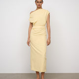 One of Others Pallas Midi Dress in Limon