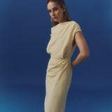 One of Others Pallas Midi Dress in Limon