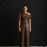 One of Others Porter Pant in Cocoa - styled look