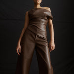 One of Others Porter Top in Cocoa - styled look