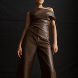 One of Others Porter Top in Cocoa - styled look