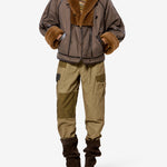 Isabel Marant Olinka Jacket in Brown - side view