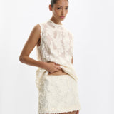 One of Others Heather Mini Skirt in Vanilla