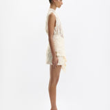 One of Others Heather Mini Skirt in Vanilla