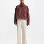 One Of Others Pedro Pant in Ecru - side view