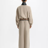 One of Others Tove Bomber in Sage and Black