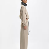 One of Others Tove Bomber in Sage and Black