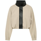 One of Others Tove Bomber in Sage and Black