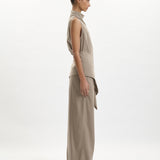 One of Others Juna Top in Hazel Pinstripe