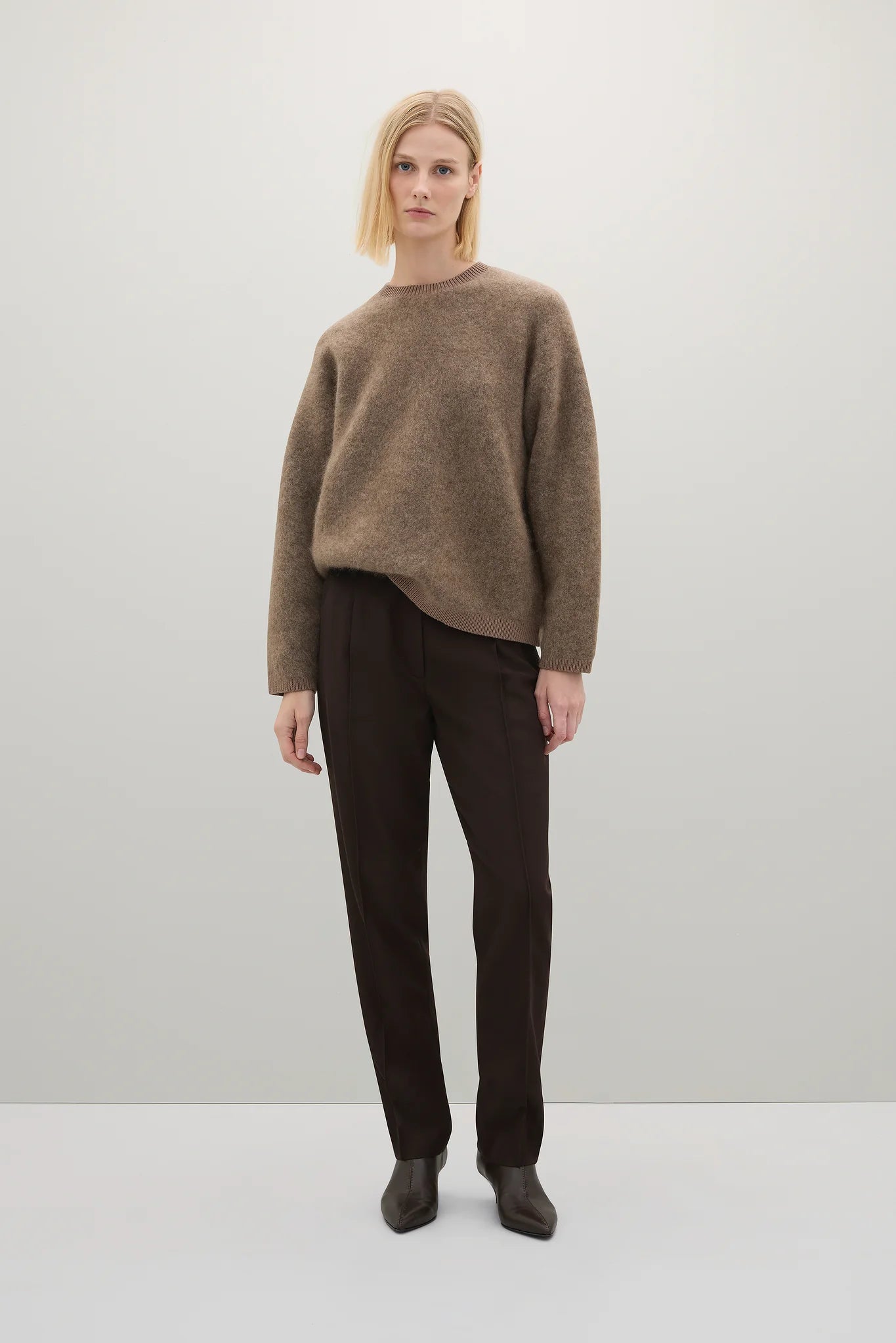 A Emery Oren Knit in Cafe