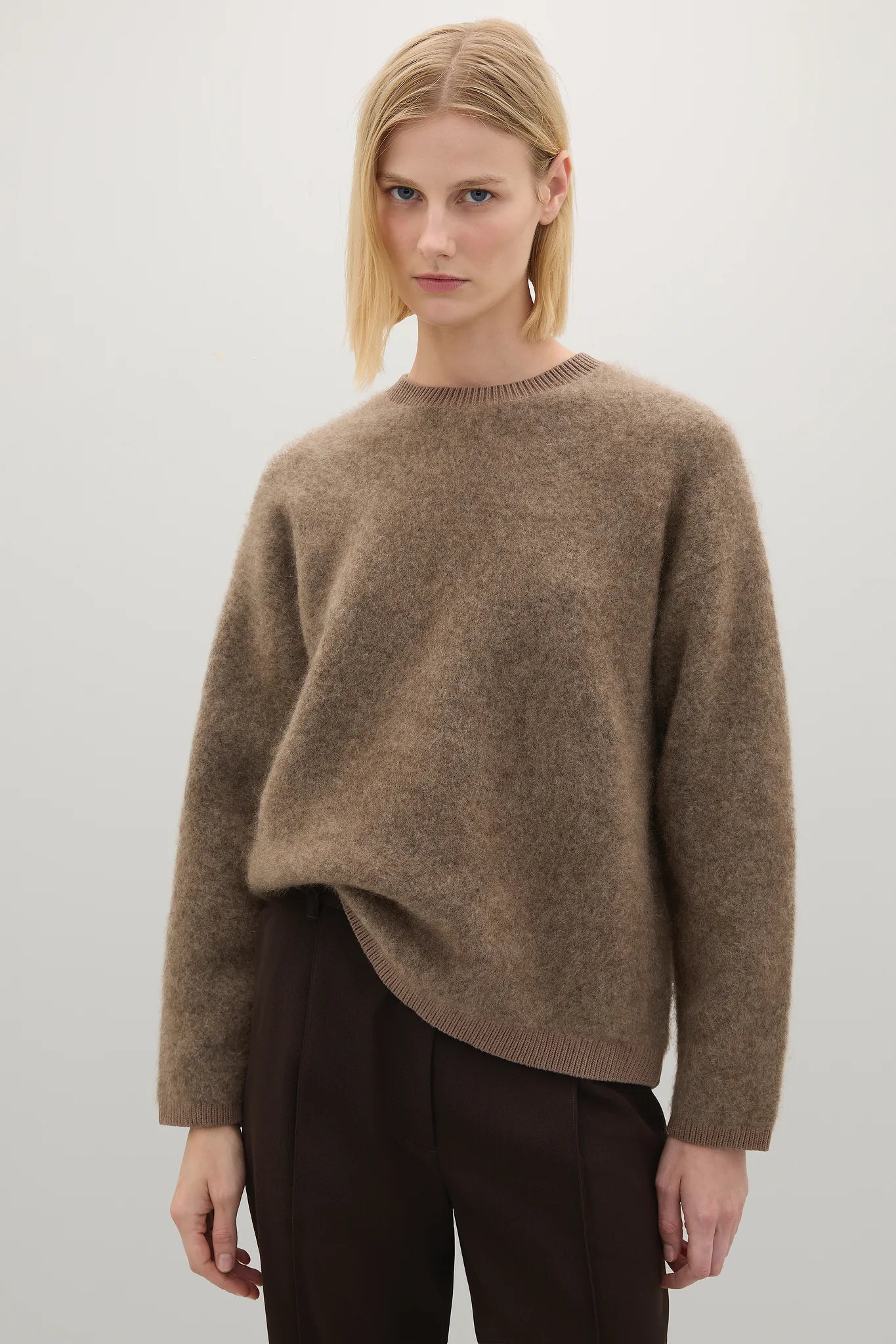 A Emery Oren Knit in Cafe