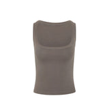 St Agni Organic Cotton Ballerina Top in Clay