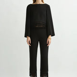 Posse Bianca Blouse in Black