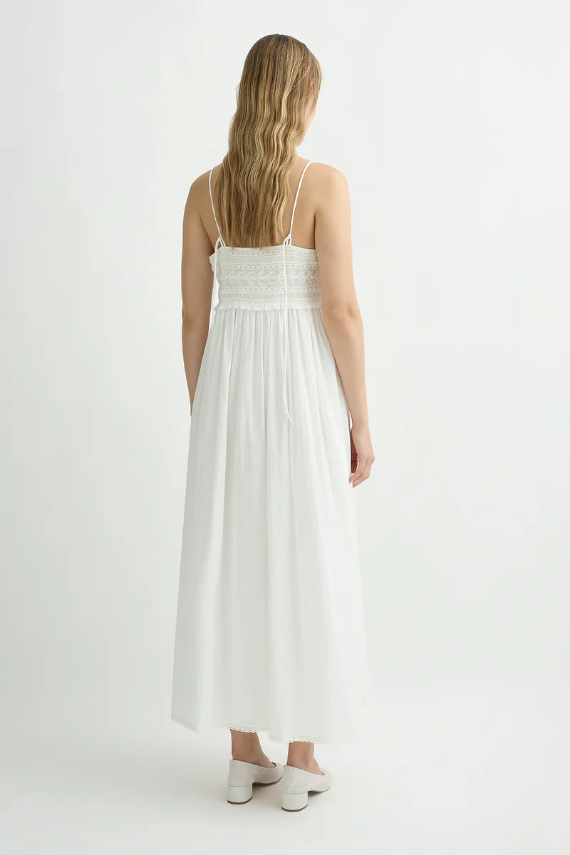Posse Danielle Dress in Vintage White