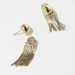 Pearl Octopuss.y Tiny Medusa Studs in Gold