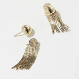 Pearl Octopuss.y Tiny Medusa Studs in Gold