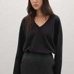 A Emery Persey Top in Black