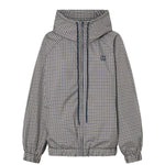 Camilla and Marc Pierce Check Anorak in Birch Check