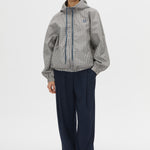 Camilla and Marc Pierce Check Anorak in Birch Check