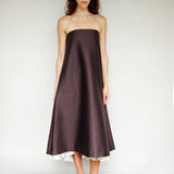 Maggie Marilyn Pillar of Strength Dress in Black Coffee