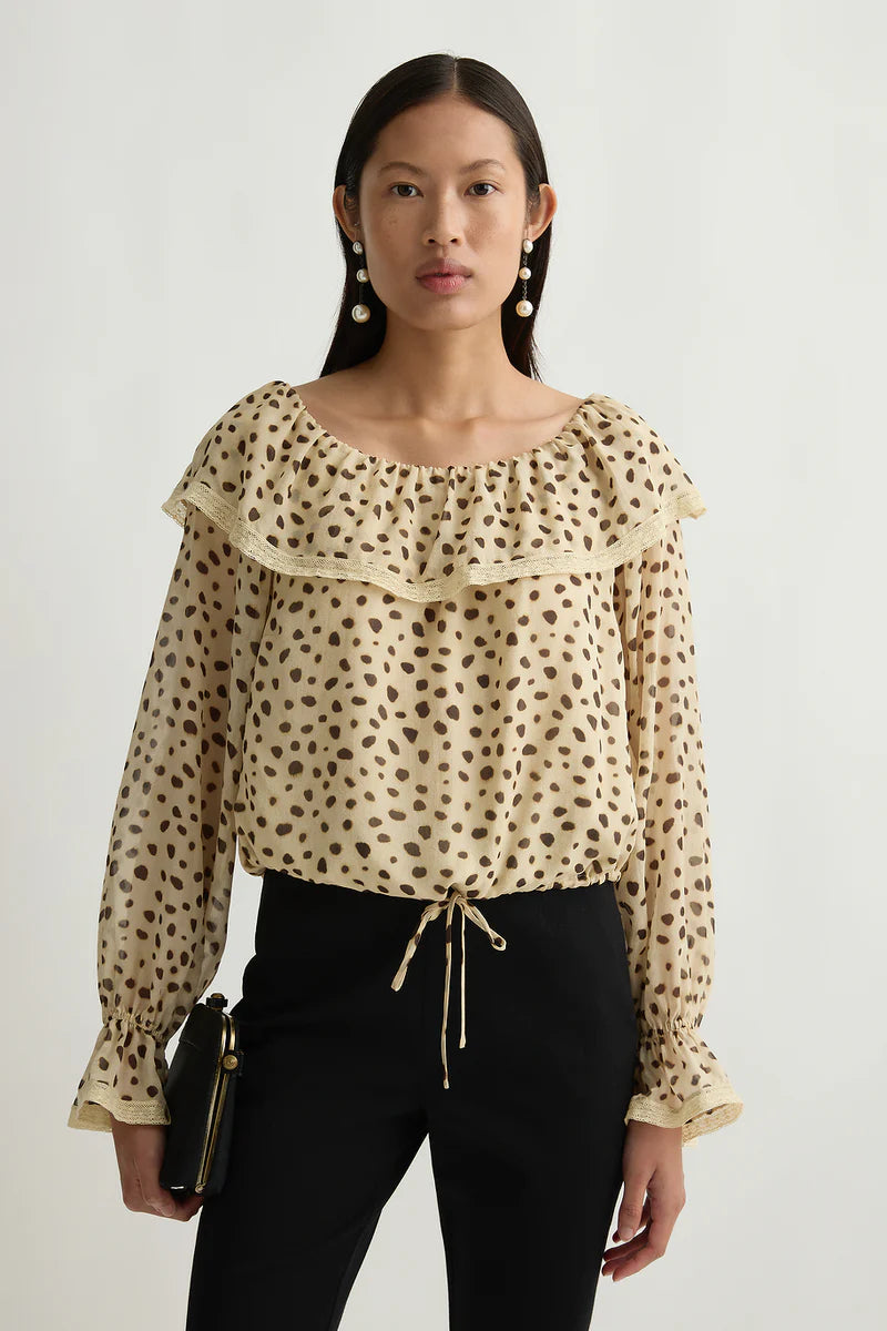 Posse Priscilla Blouse in Cheetah